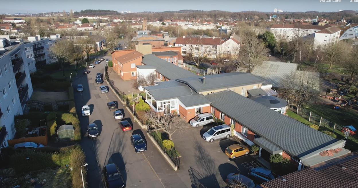 Silverburn Care Drone Shot from above